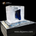 Construction project building scale office model